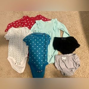 6-9 months shirts and shorts bundle